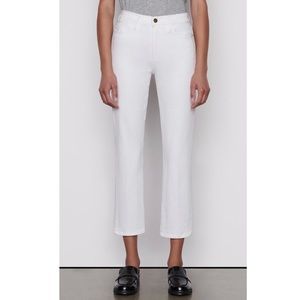 Frame Le High Straight Jeans Size 27 Blanc
